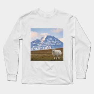 Psalms 61:2 Long Sleeve T-Shirt